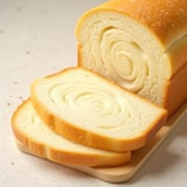 美しくスライスされたフィボナッチ食パン